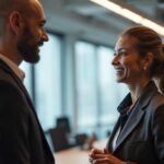 Marketing Team Member Speaking with Customer